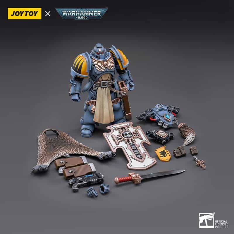 Figura de Acción Primaris Space Marines Space Wolves - Imagen 4