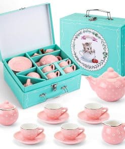 Set de Fiesta de Té CHENP.HMC para Niñas, Conjunto de 13