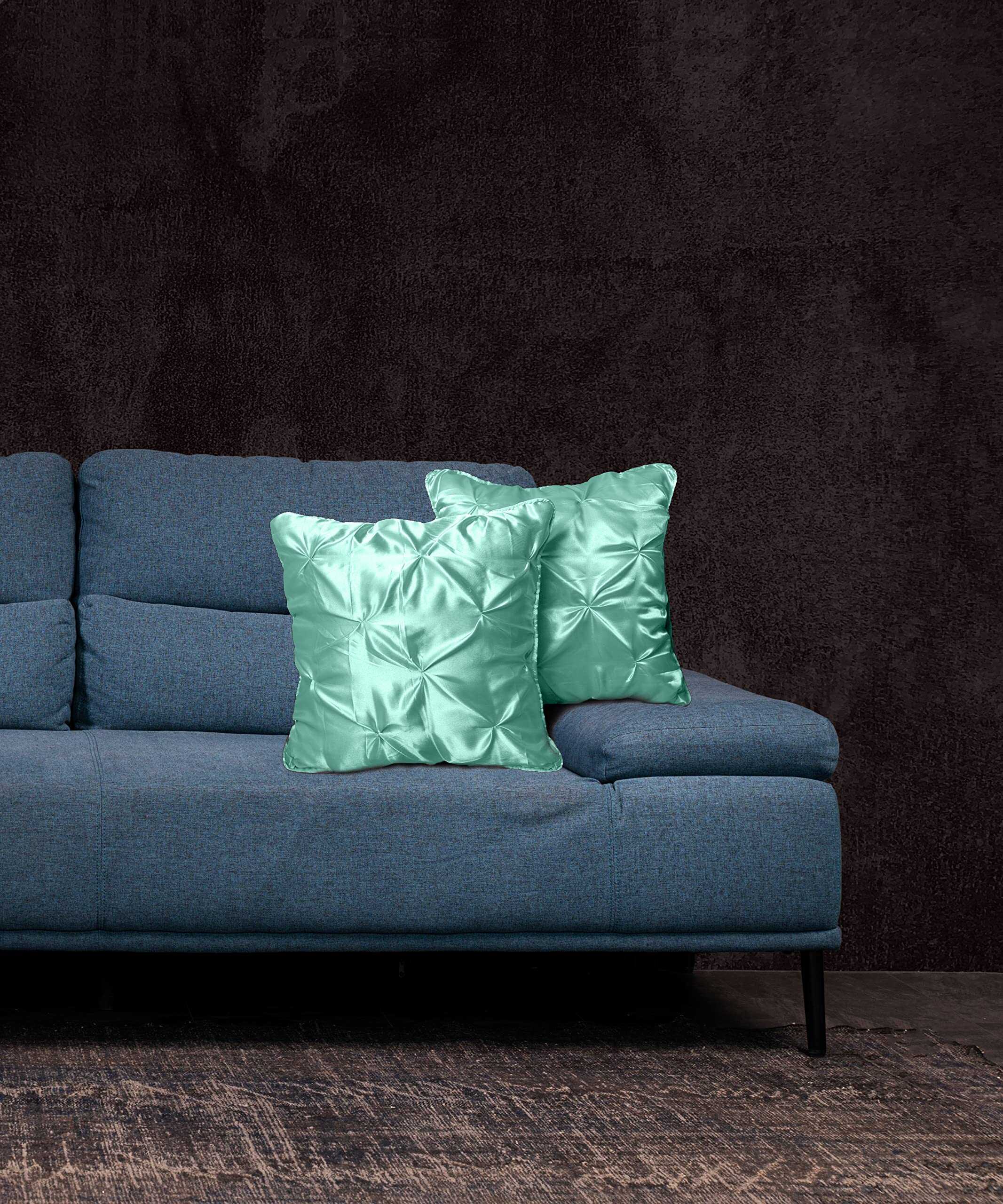 Set de 2 Fundas de Cojín con Diseño Plisado Cloud Fino