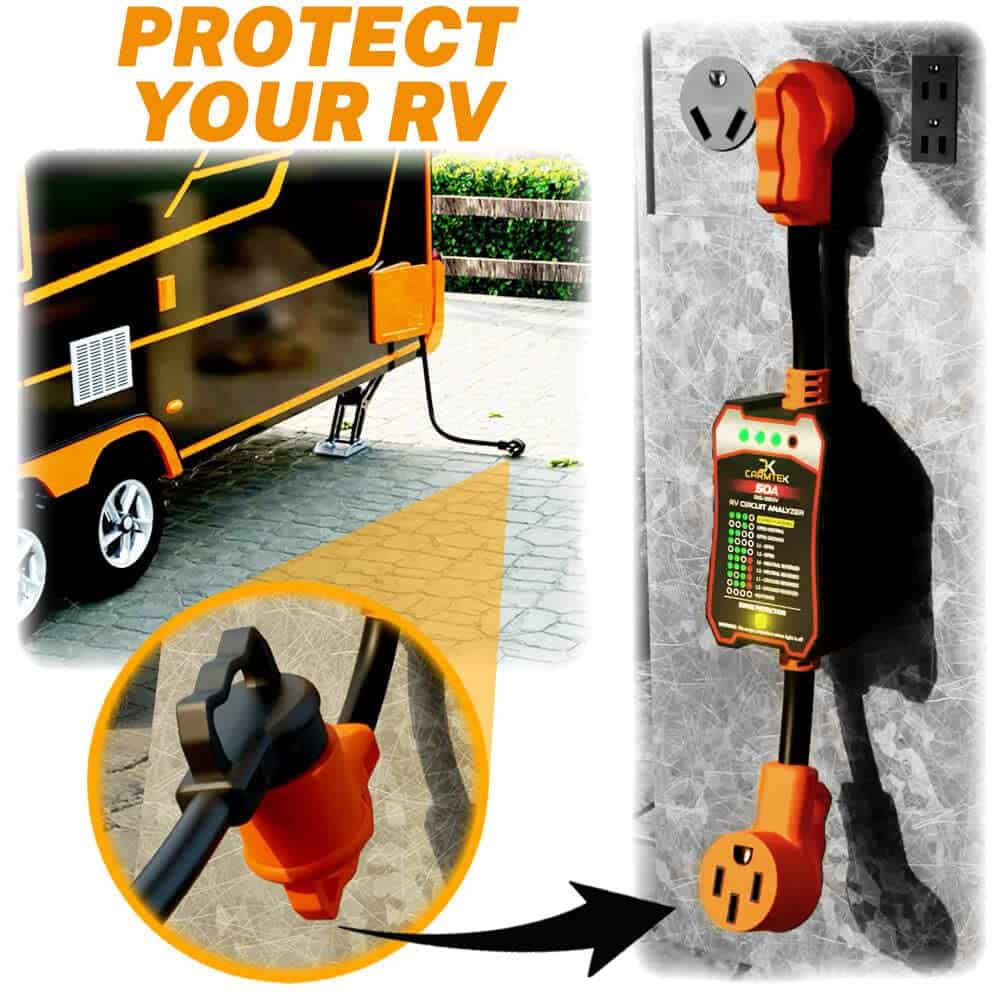 Protector de Sobretensión para RV de 50 Amperios - - Imagen 6