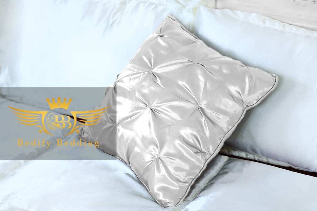 Set de 2 Fundas para Cojines Decorativos de Diseño Plisado - Imagen 3