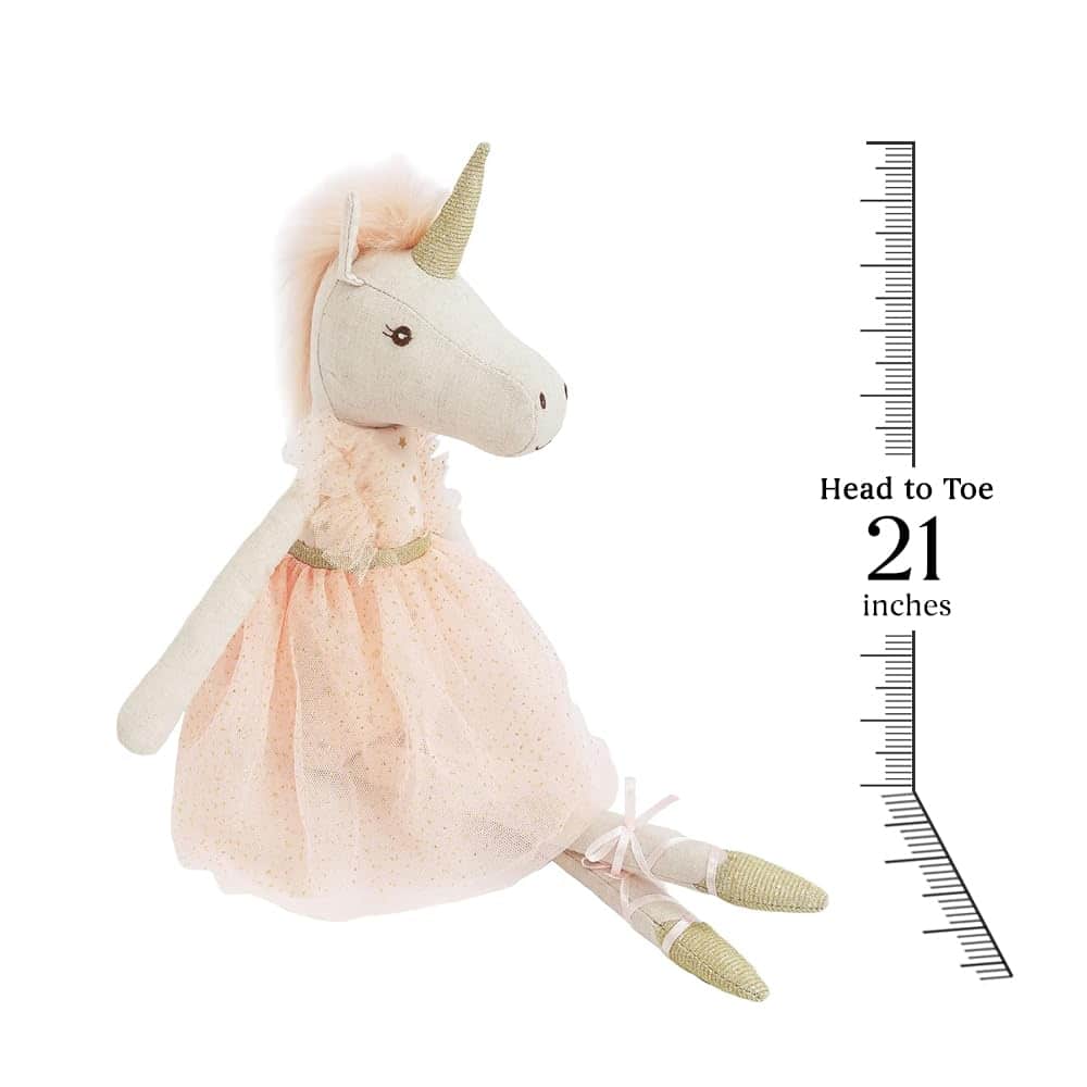 MON AMI Jolie The Unicorn Ballerina Princess Doll - 21", - Imagen 5