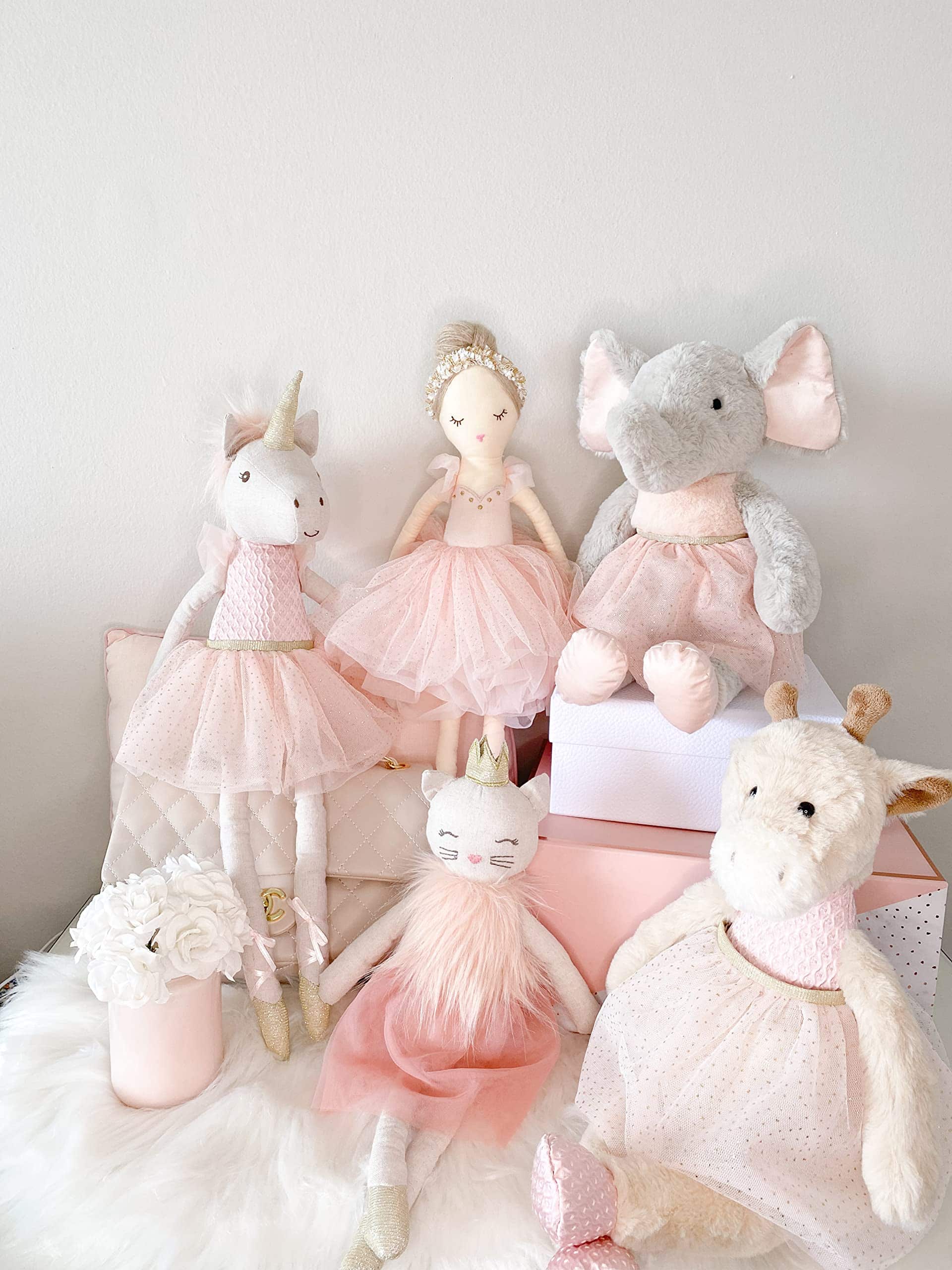 MON AMI Jolie The Unicorn Ballerina Princess Doll - 21", - Imagen 8