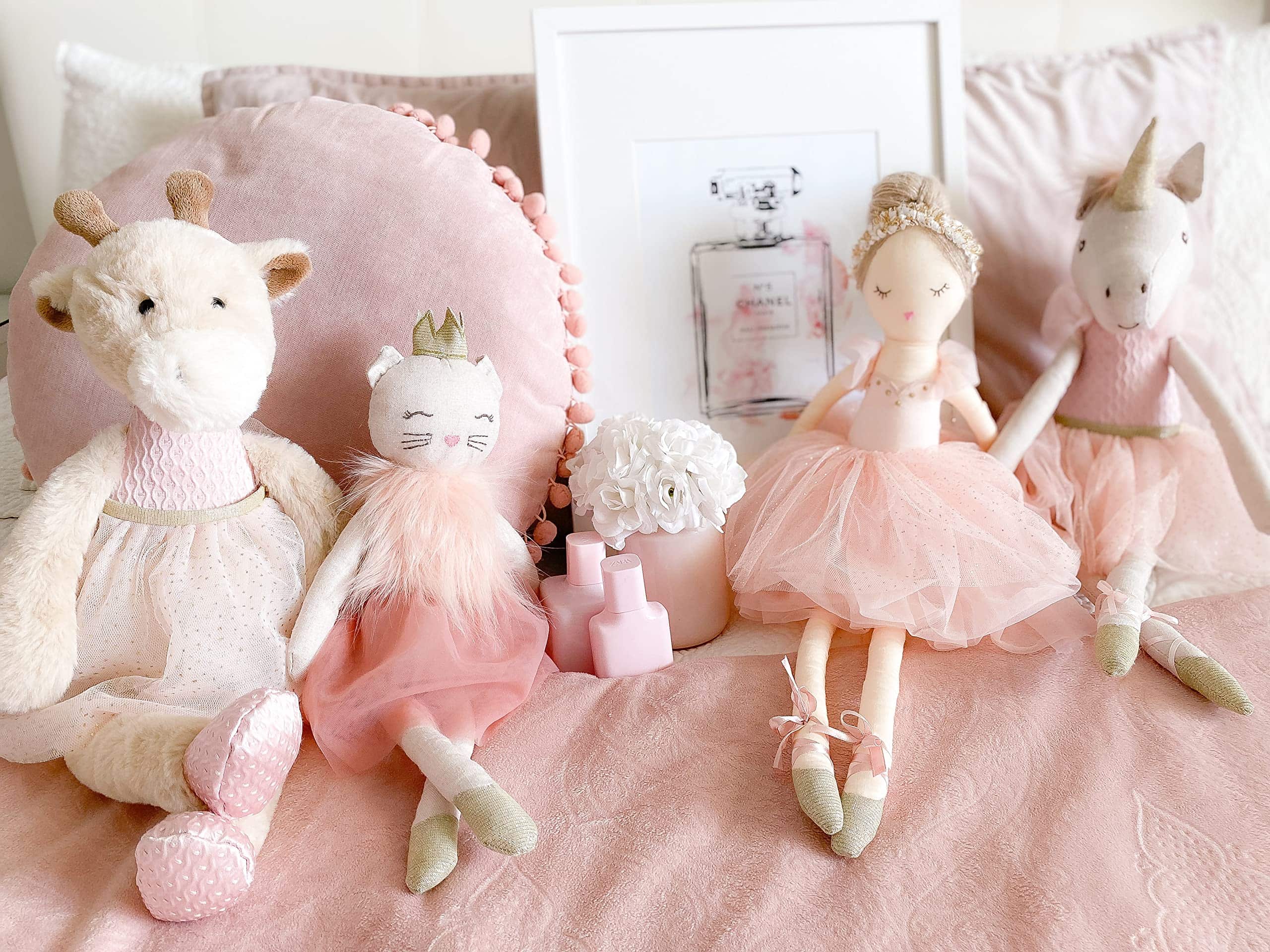 MON AMI Jolie The Unicorn Ballerina Princess Doll - 21", - Imagen 10