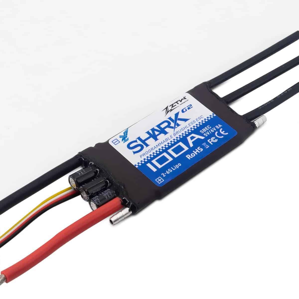 ZTW Shark G2 Serie 100A Bi-Direction Control de Velocidad