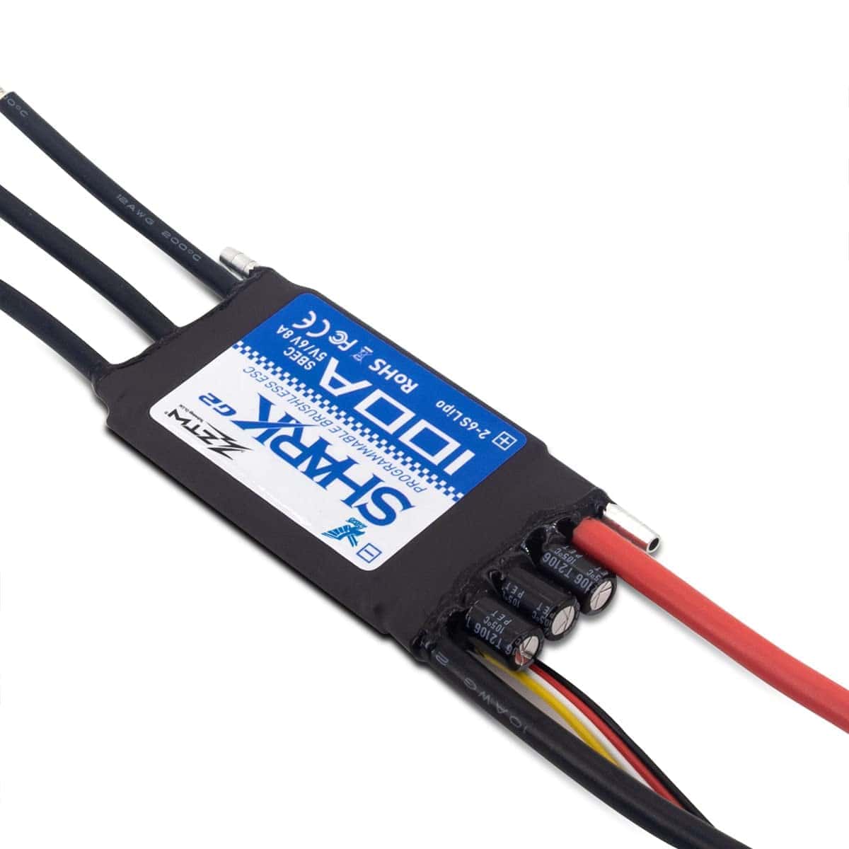 ZTW Shark G2 Serie 100A Bi-Direction Control de Velocidad - Imagen 3