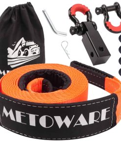 Kit de Recuperación METOWARE Heavy Duty Tow Strap - 3" x