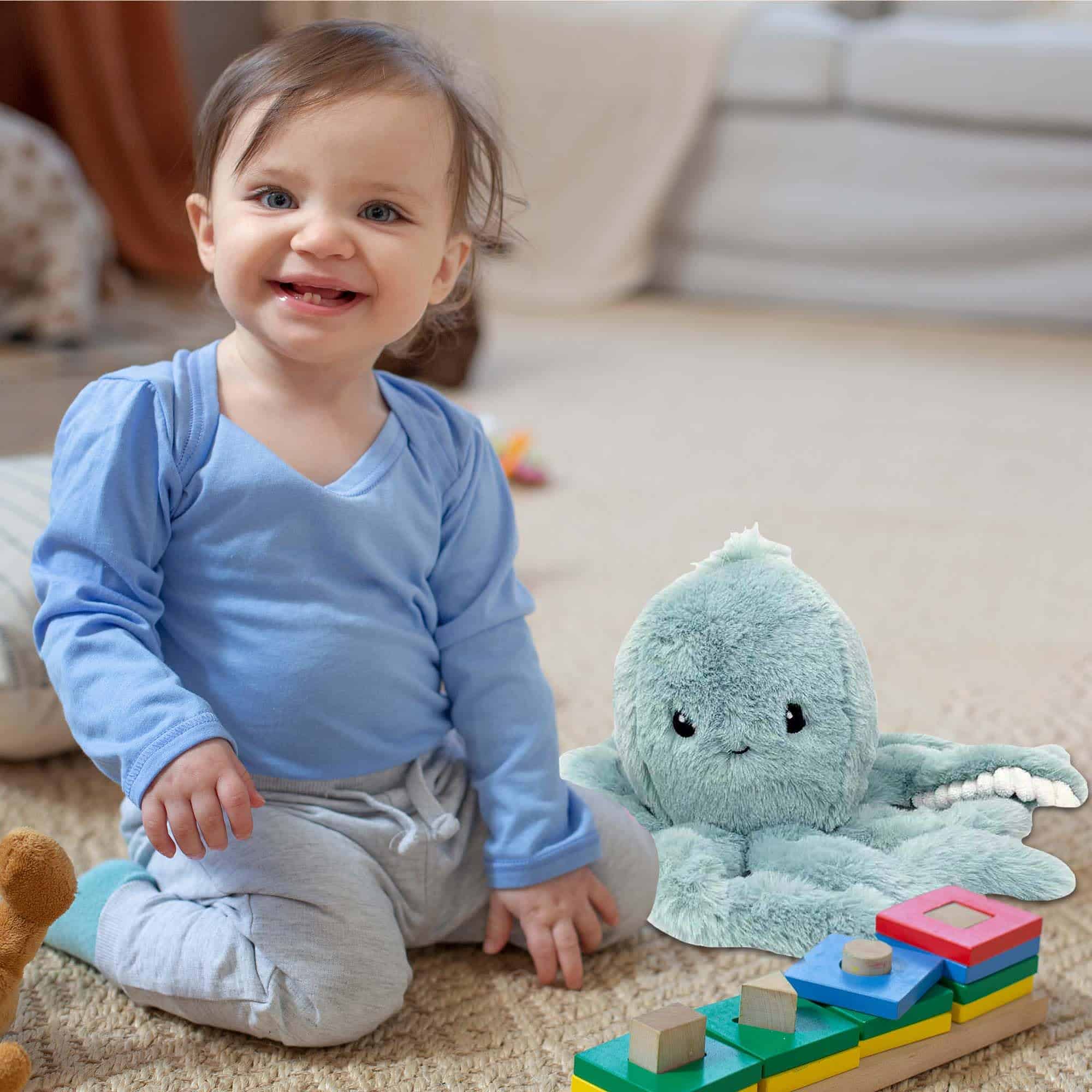 MON AMI Oda El Peluche de Pulpo Juguete � 11�, Pulpo de - Imagen 6