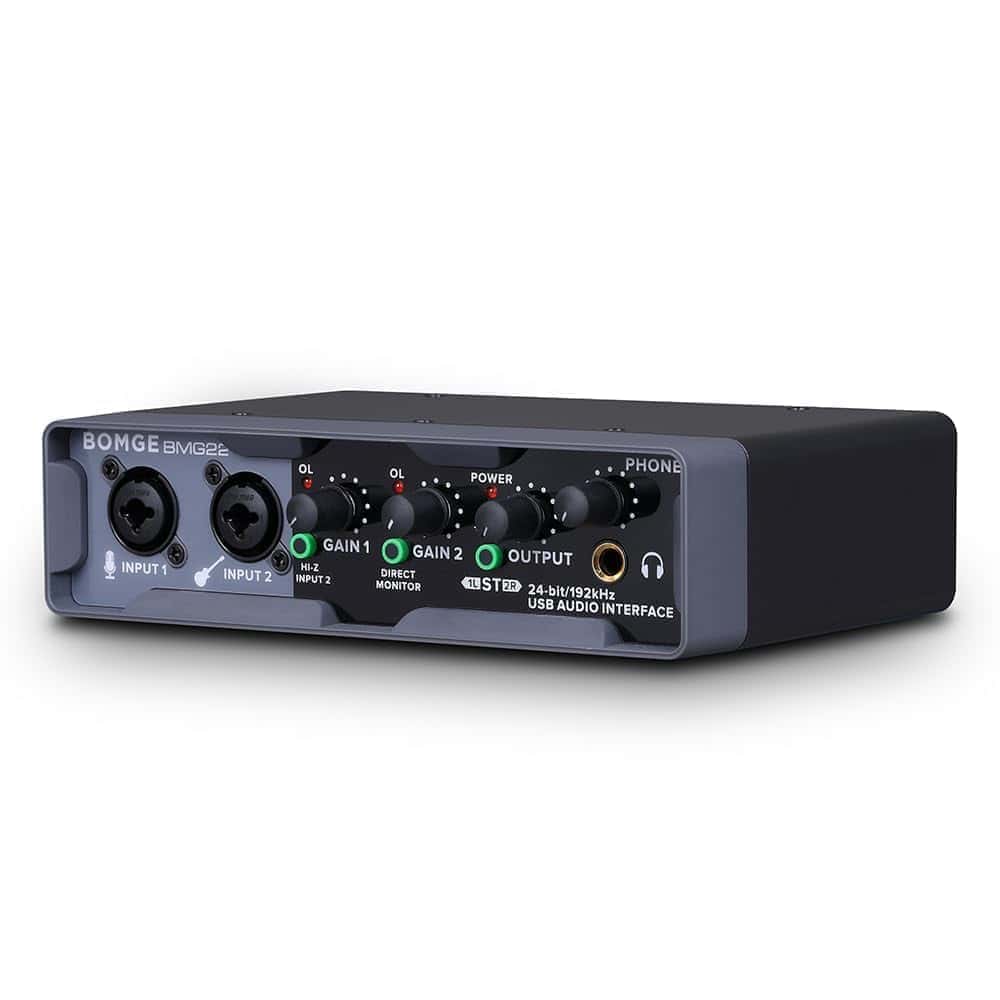 Interfaz de Audio USB BOMGE (24 bit/192 kHz) con XLR,
