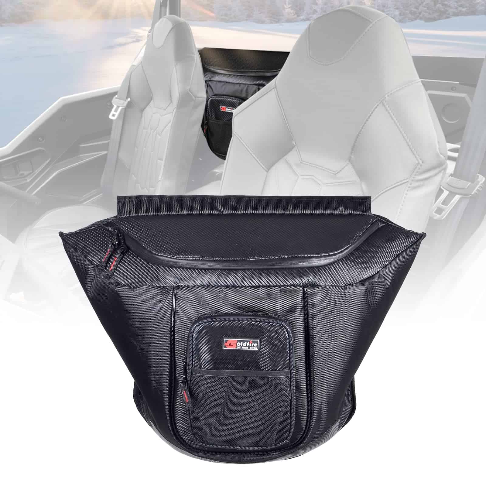 Bolsa de almacenamiento detrás del asiento para Polaris