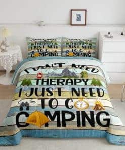 Set de Edredón RV Camper Trailer Queen, Juego de Cama de