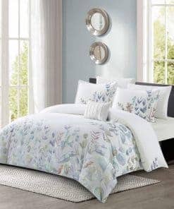 Set de edredón Queen Style Quarters - 3 Piezas Floral Boho