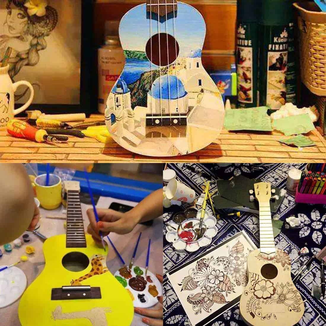 Kit de Ukulele DIY, Construye tu Propio Ukulele Concierto - Imagen 3