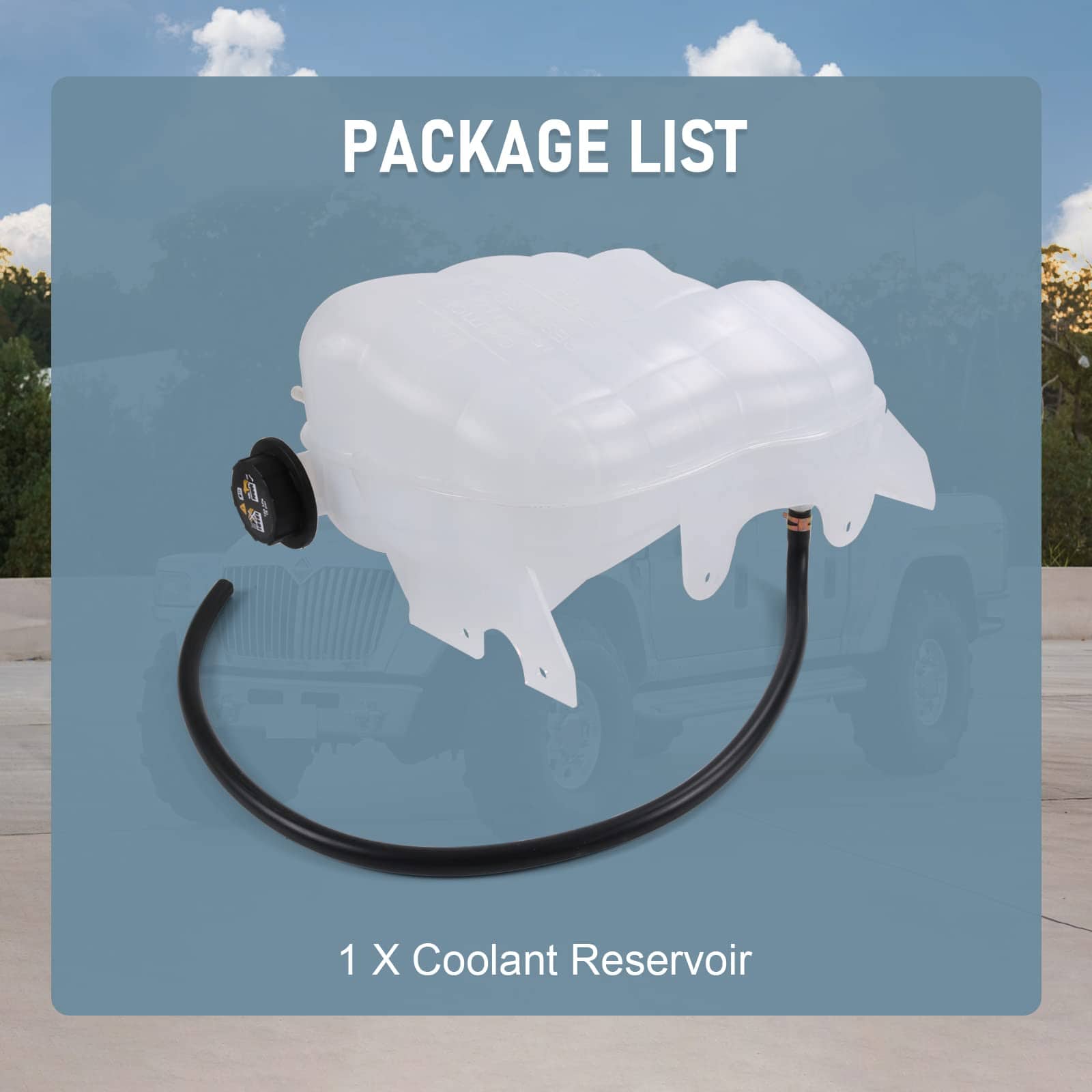 Depósito de refrigerante del motor 603-5104 de reemplazo - Imagen 7