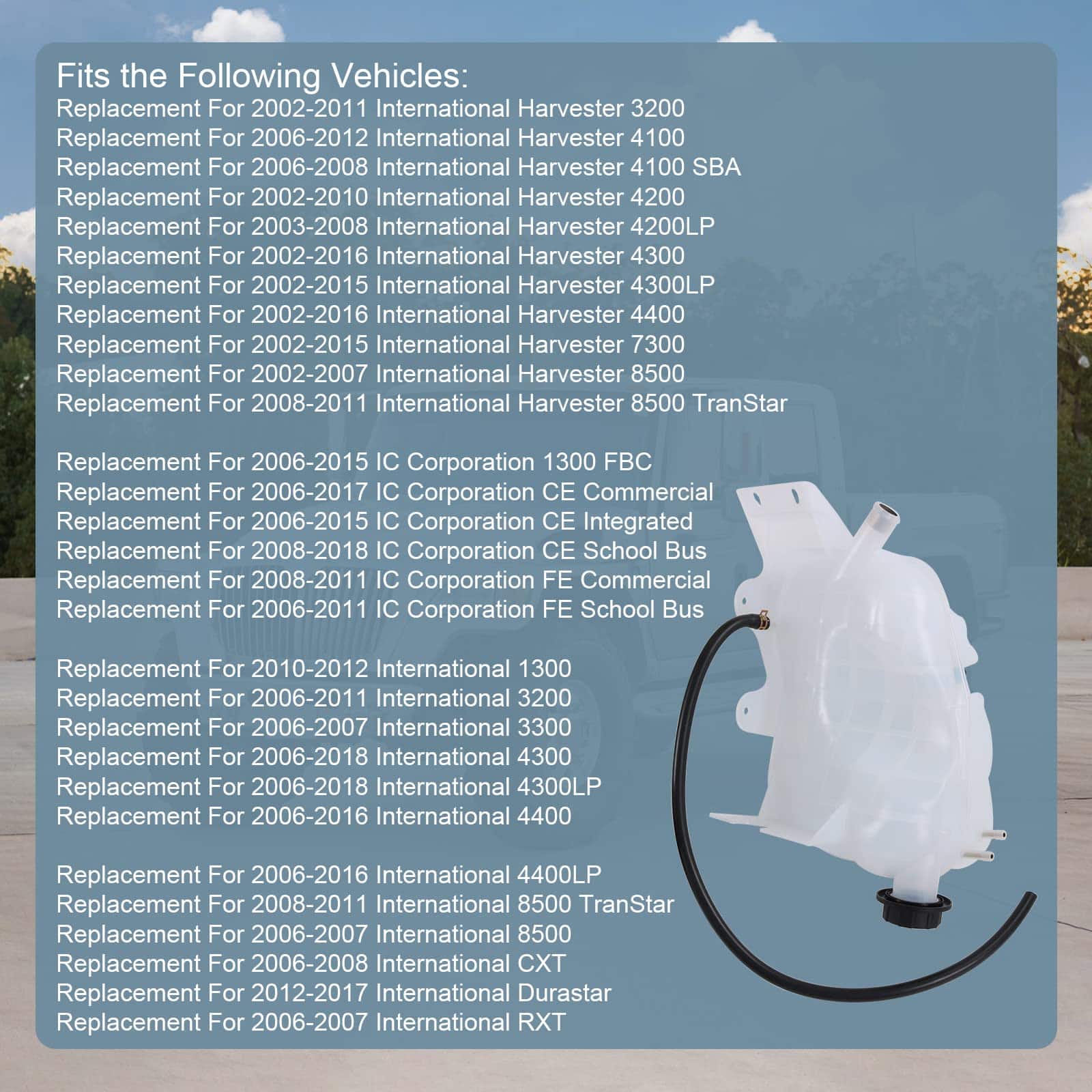 Depósito de refrigerante del motor 603-5104 de reemplazo - Imagen 5