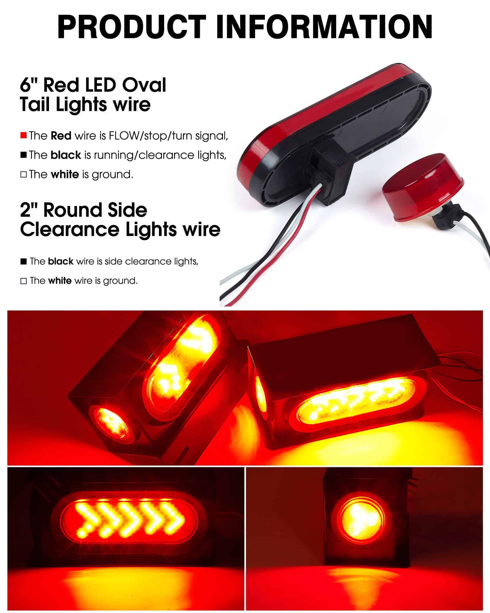 Kit de Cajas de Montaje de Luz de Remolque de Acero Ovalado - Imagen 5