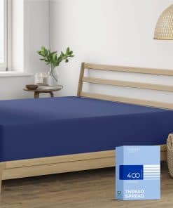 Sábana Ajustable de Algodón Egipcio 100% Tamaño Queen - 400
