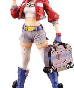 Estatua de Optimus Prime Bishoujo de Transformers Multicolor