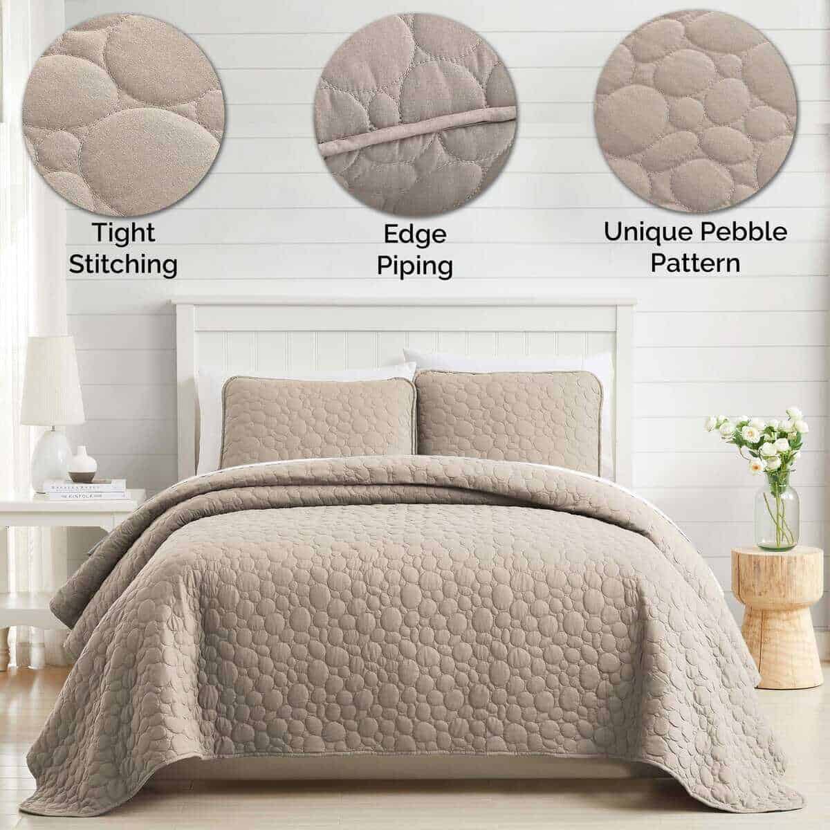 Set de Colcha de Cama Oversized Southshore Fine Living, - Imagen 5