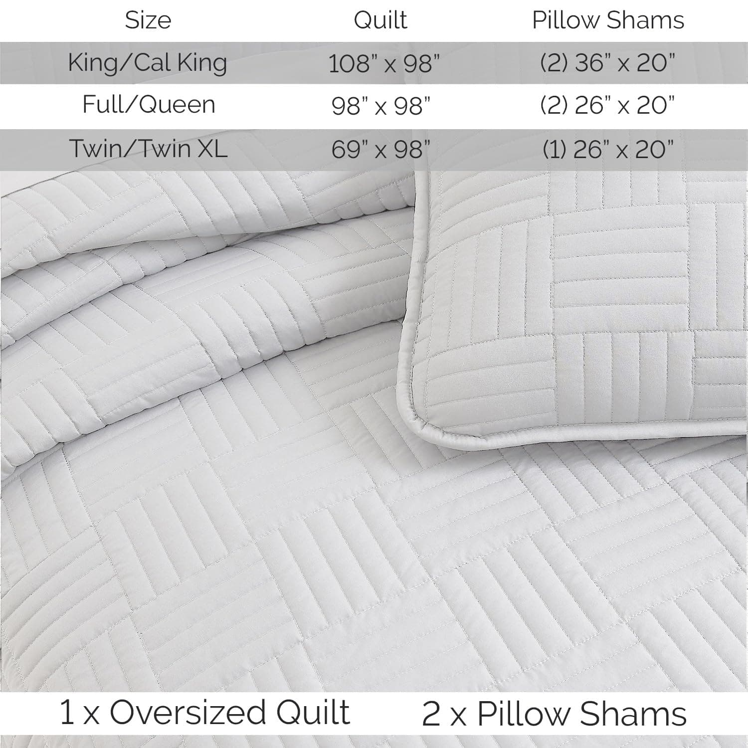 Juego de colcha extragrande Southshore Fine Living, Inc. - Imagen 10