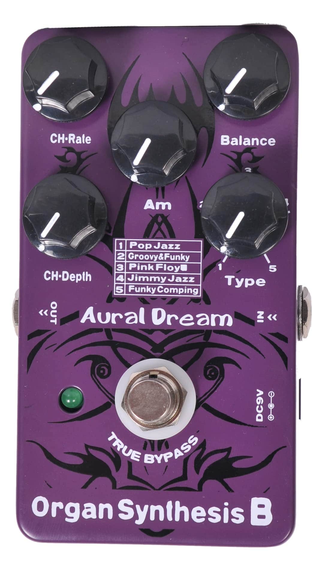 Pedal de Efecto de Guitarra de Síntesis de Órganos Aural