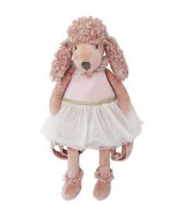 Mochila de Peluche Suave Poodle Dog MON AMI 21", Mochila