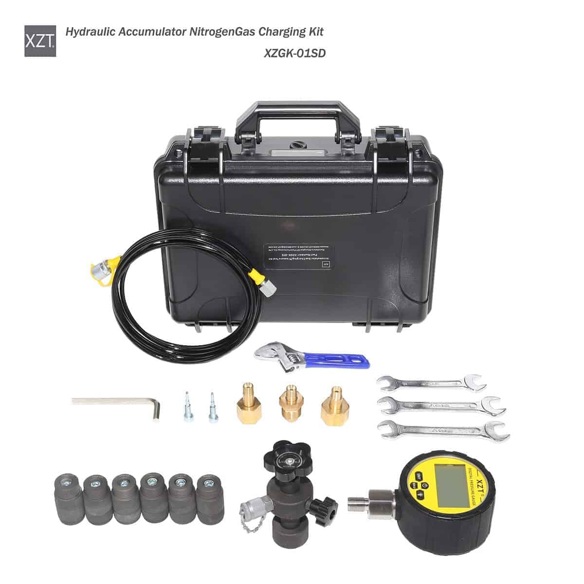 XZT GK-01SD Sistema de Carga de Nitrógeno para Acumulador - Imagen 6