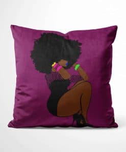 Almohada Decorativa Pardon My Fro Bello - Funda de Almohada