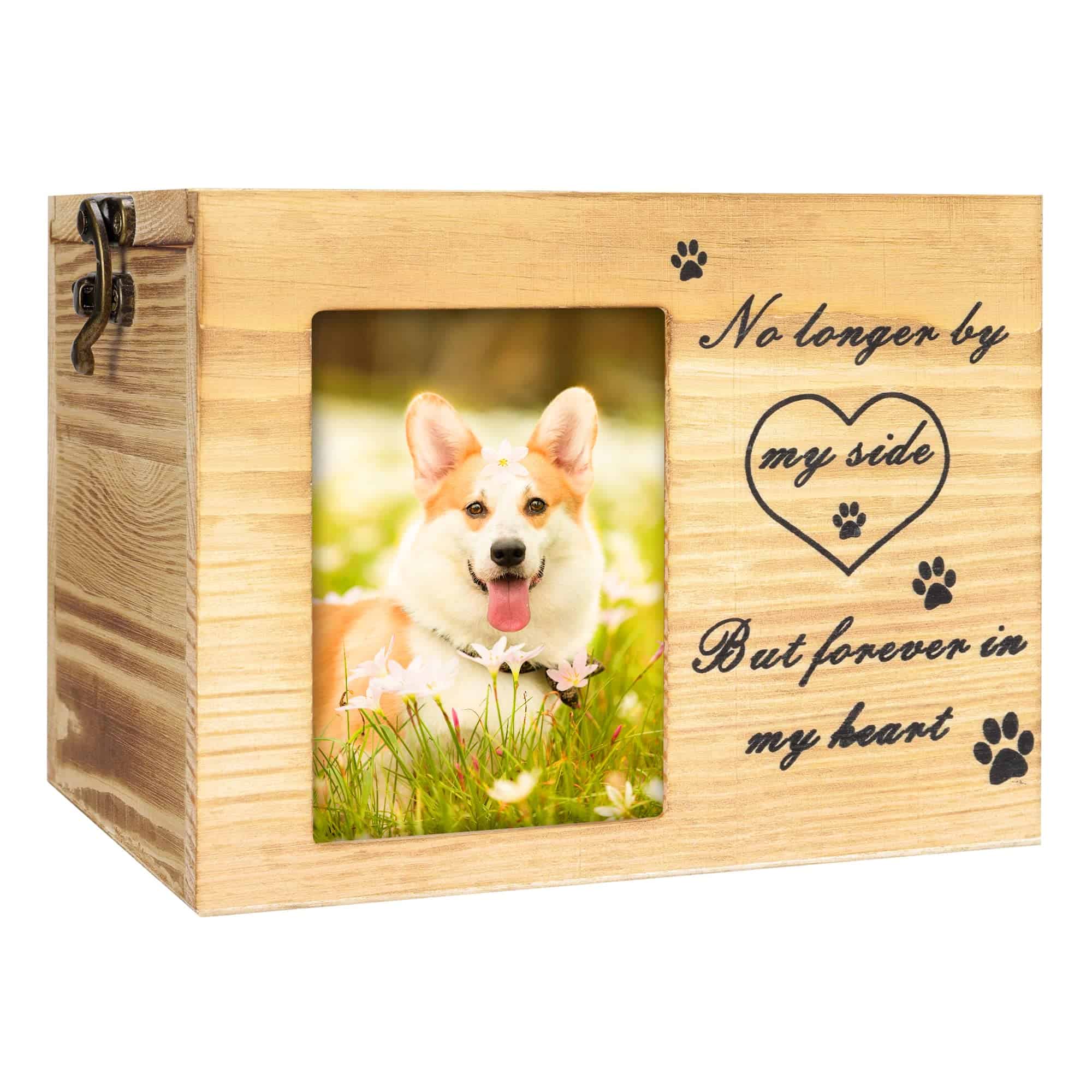 ABLEELBA Urna para Mascotas sin Salmo Bíblico en Parte