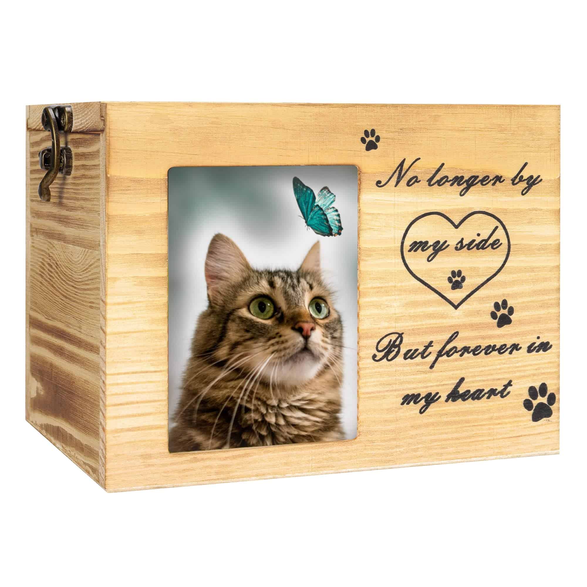 ABLEELBA Urna para Mascotas sin Salmo Bíblico en Parte - Imagen 3