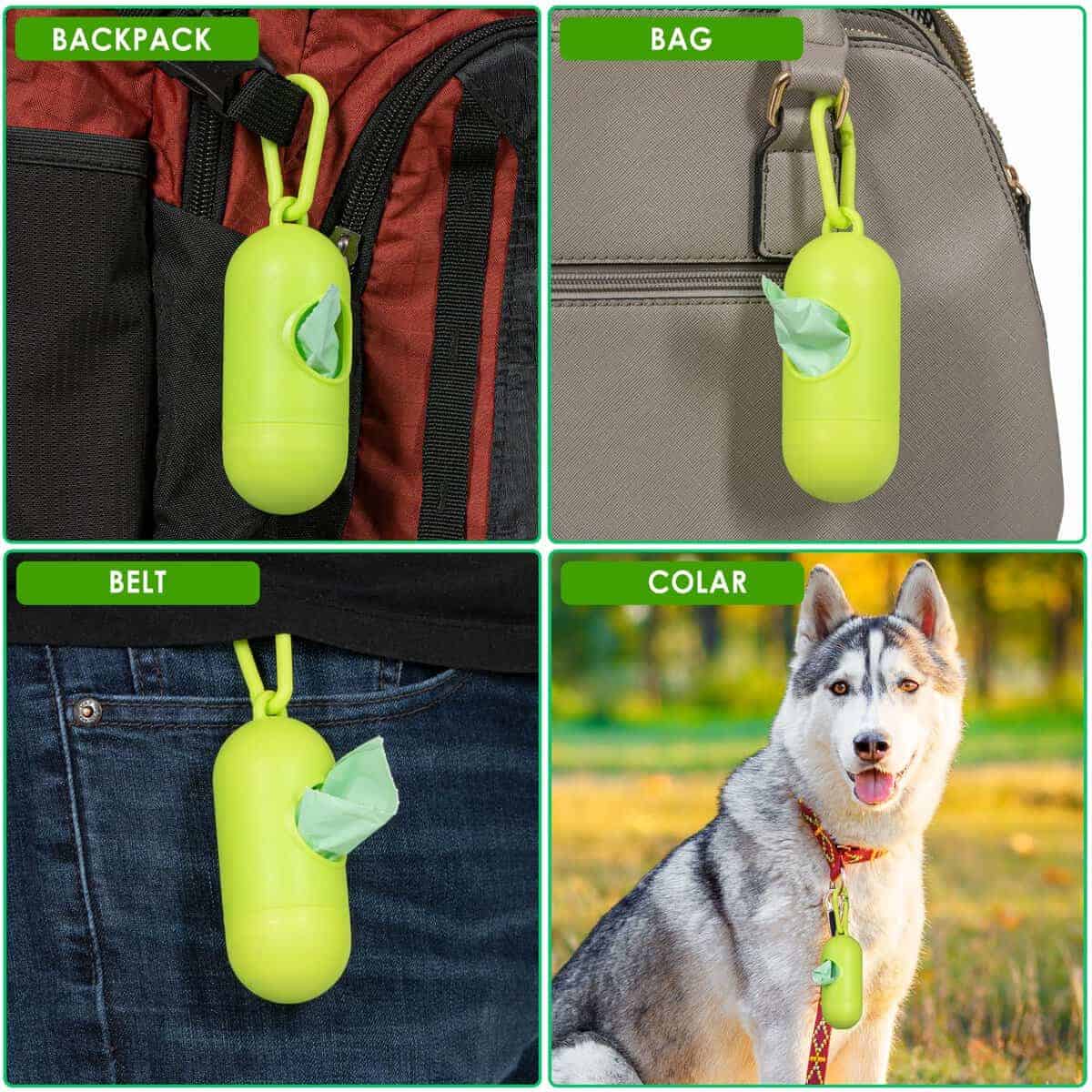 Bolsas de desechos biodegradables para perros Pooey, 150 - Imagen 8