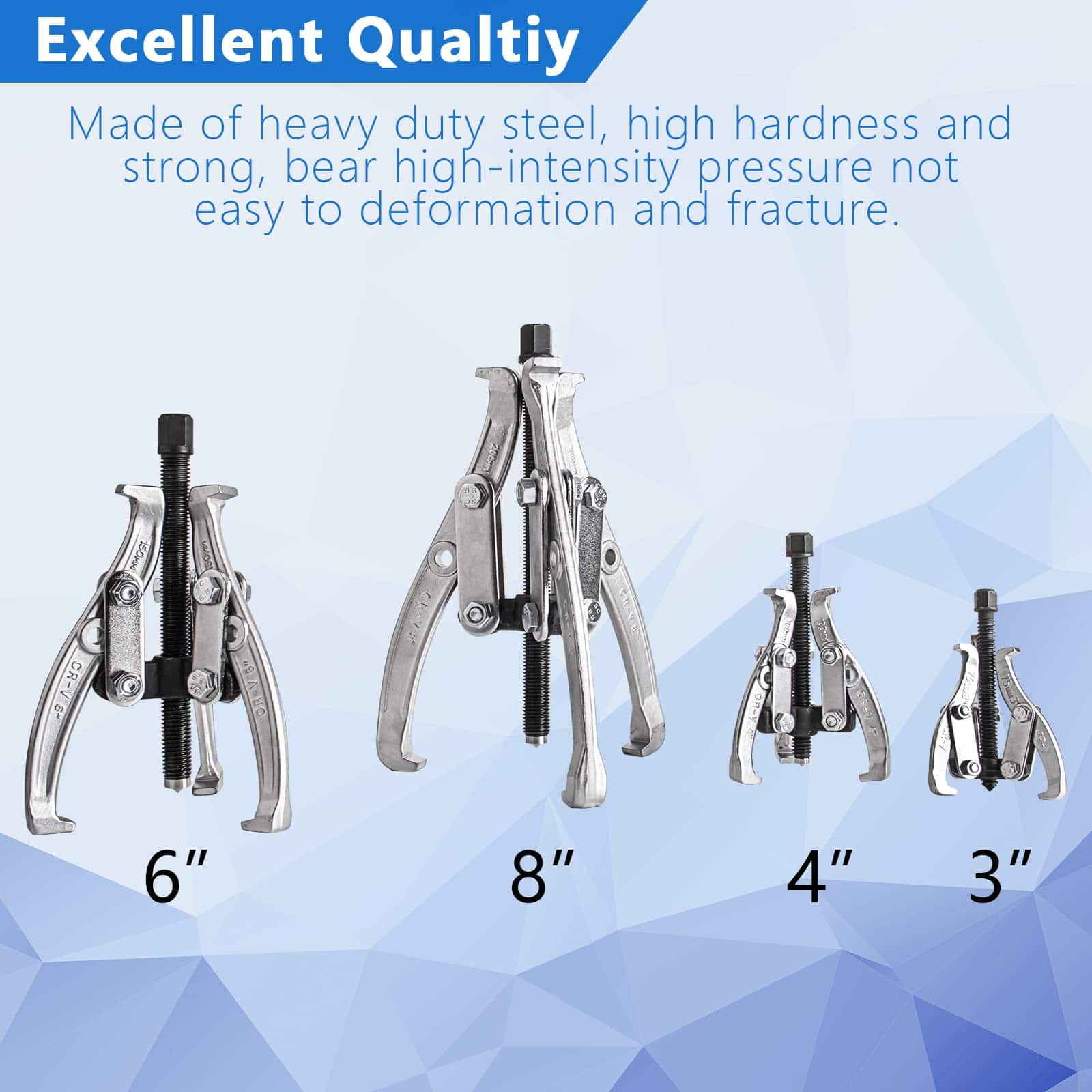 aremnry 3" 4" 6" 8" 2 and 3 Jaw Hub Puller Bearing - Imagen 5