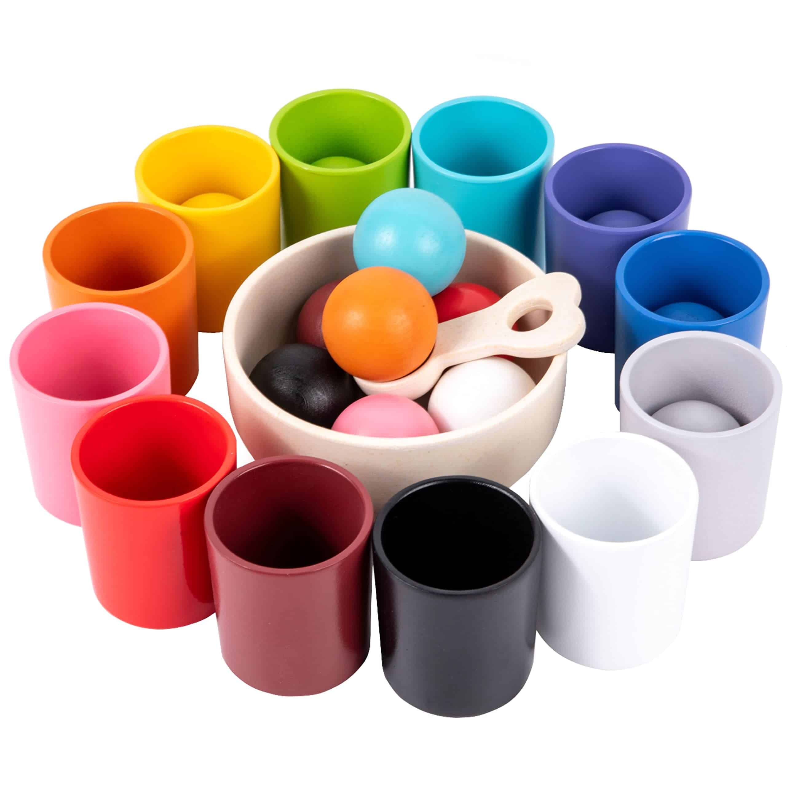 Juego de Clasificación de Colores con Bola y Copa Melodías