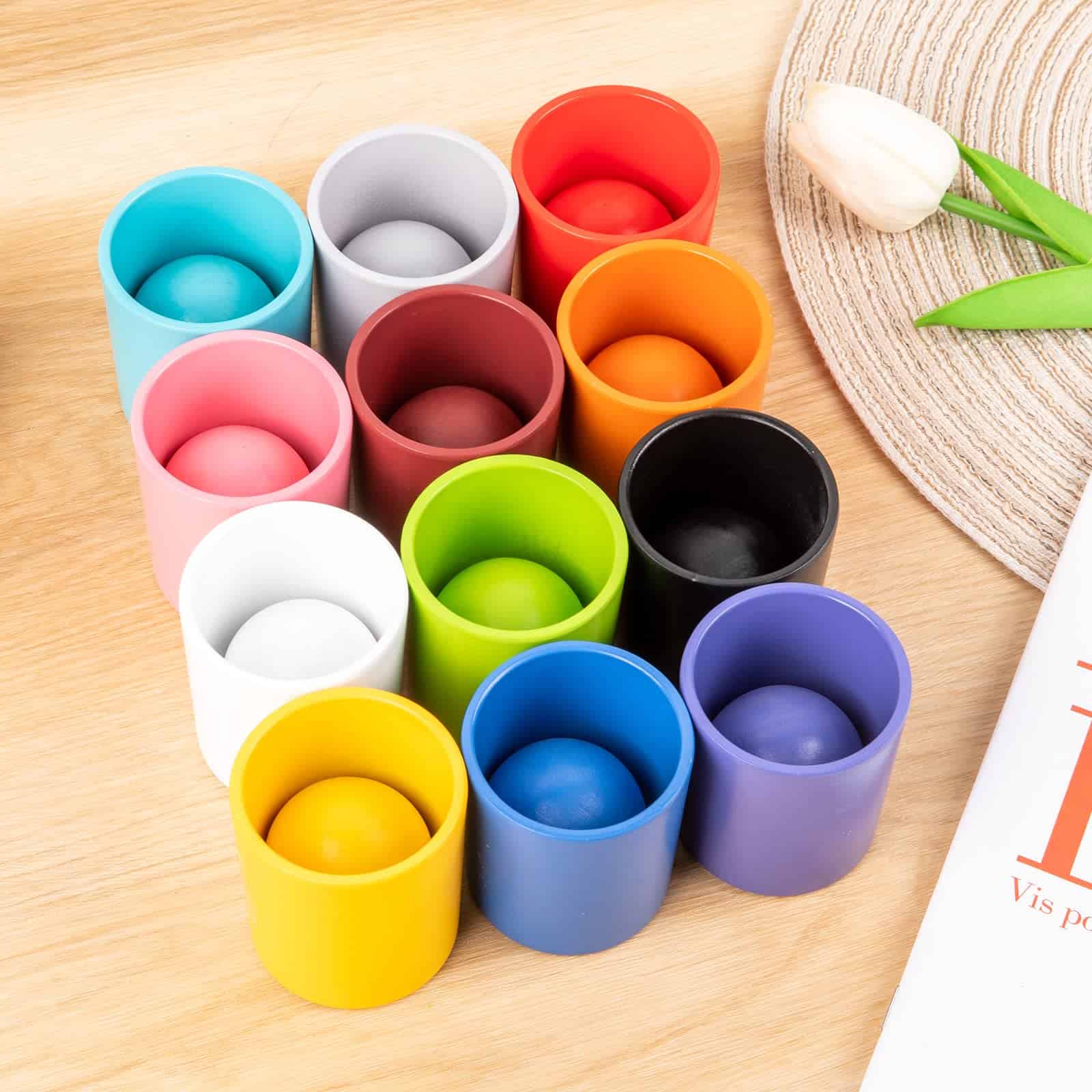 Juego de Clasificación de Colores con Bola y Copa Melodías - Imagen 8