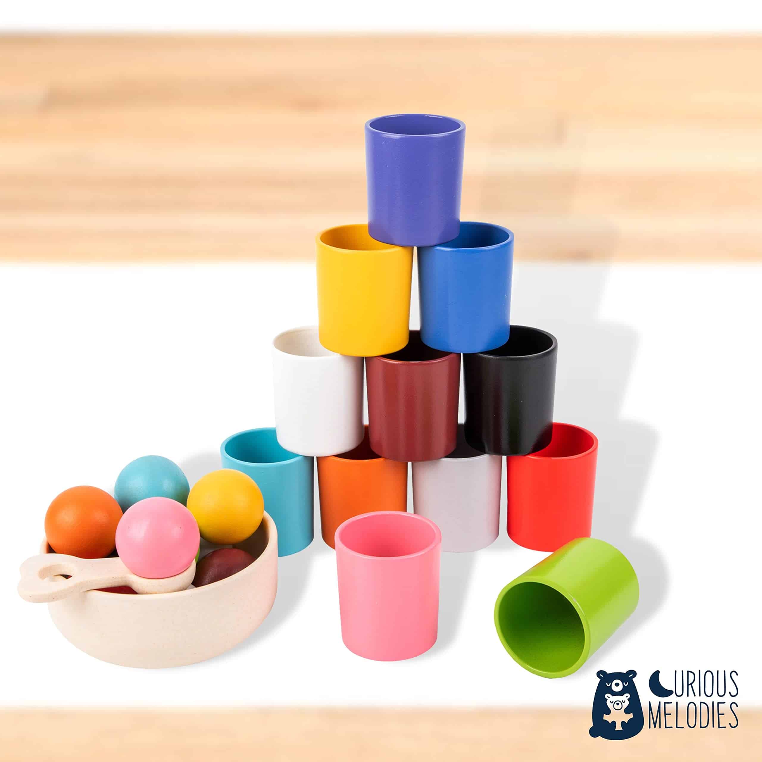 Juego de Clasificación de Colores con Bola y Copa Melodías - Imagen 3