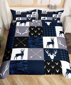 Juego de Funda Nórdica de Cuernos de Ciervo Camuflaje