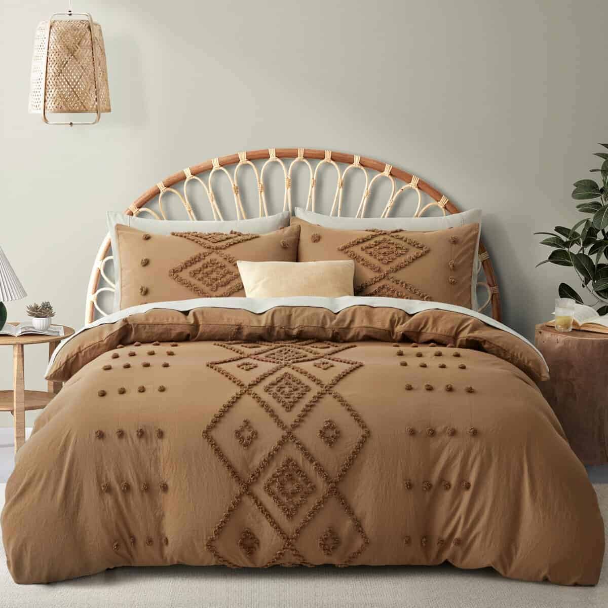 Oli Anderson Juego de funda nórdica tamaño King con diseño