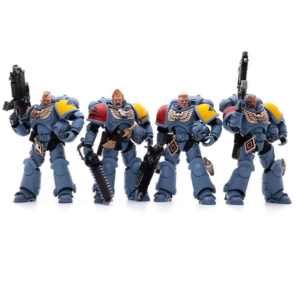 Figura de Acción JoyToy Warhammer 40K 1/18 Space Wolves