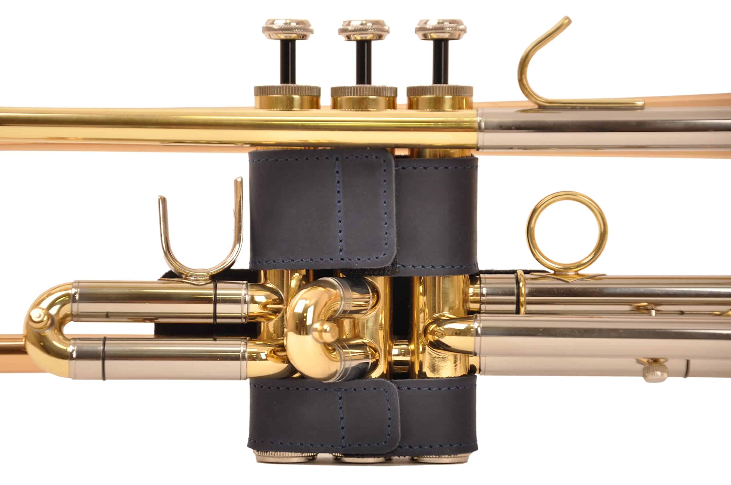 Protector de Válvula de Trompeta MG Leather Work Cuero - Imagen 3