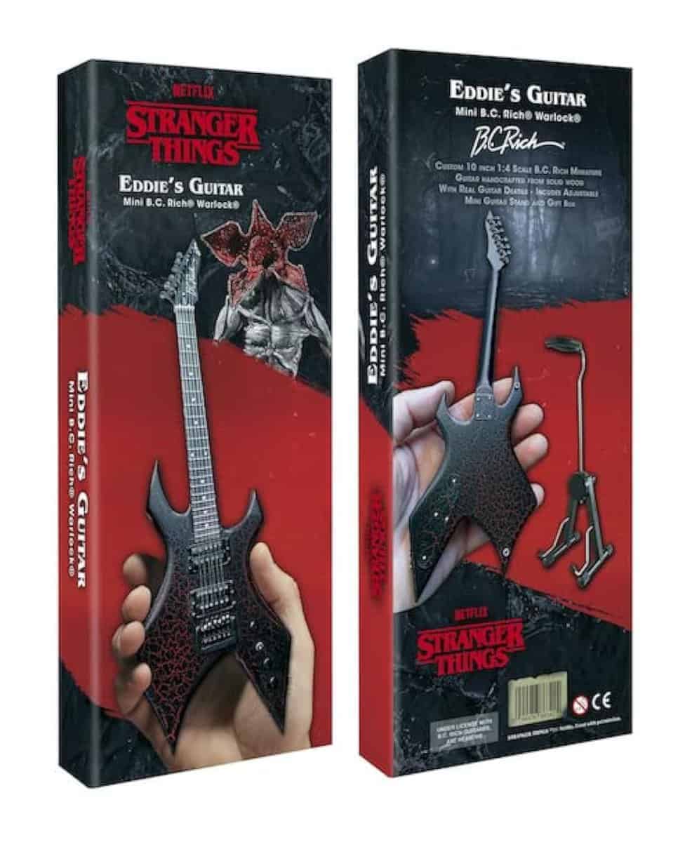 Mini Guitarra Modelo AXE HEAVEN Stranger Things Eddie's