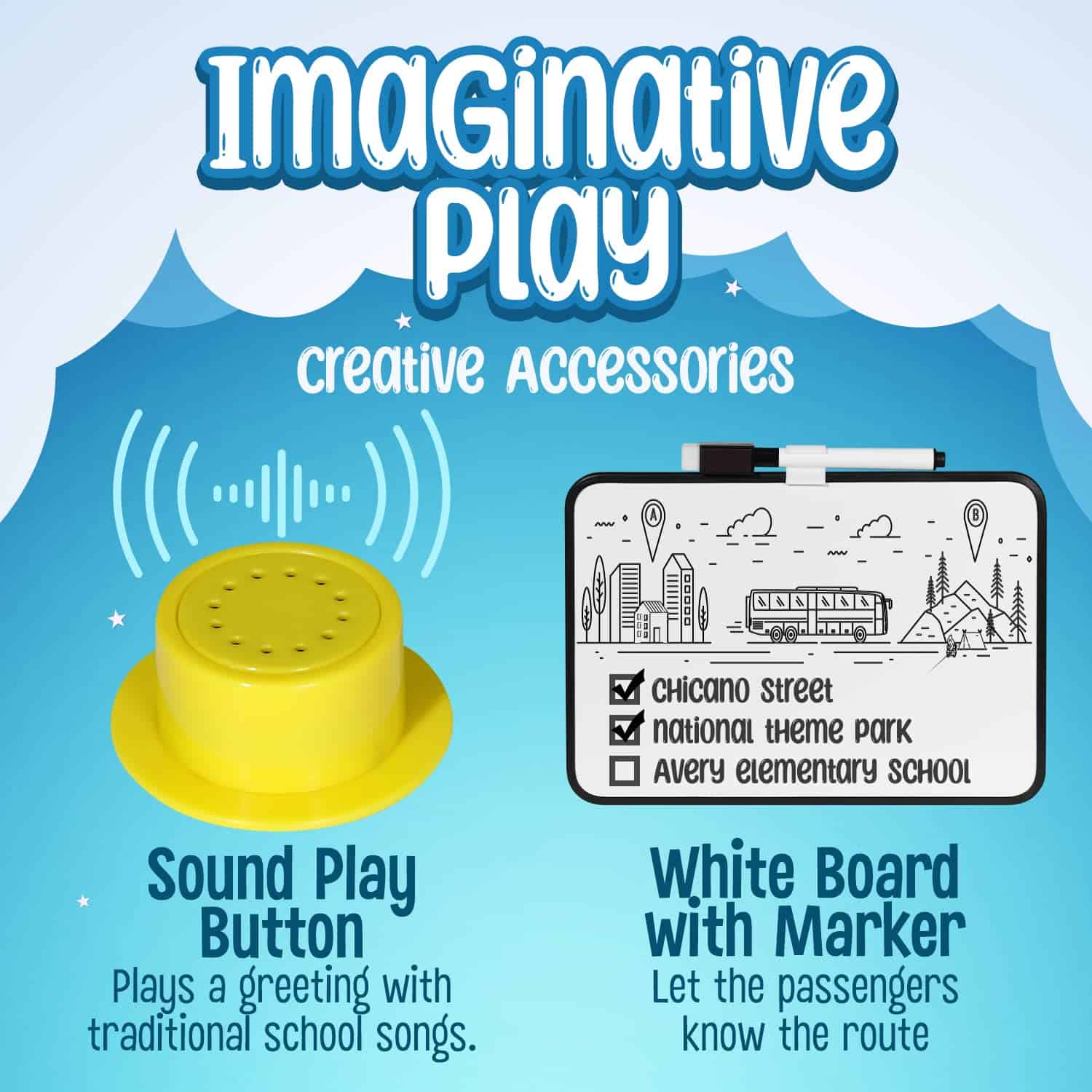 Tentor escolar de autobús para niños Kiddzery - Tiendas con - Imagen 5