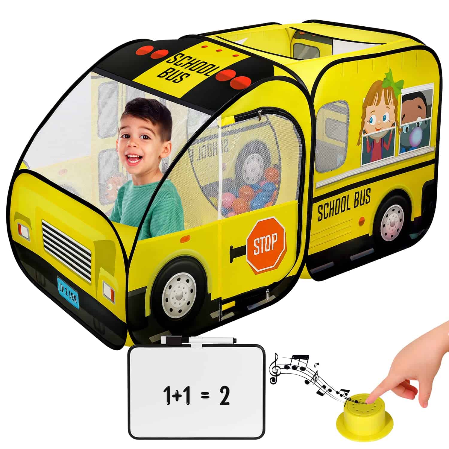 Tentor escolar de autobús para niños Kiddzery - Tiendas con