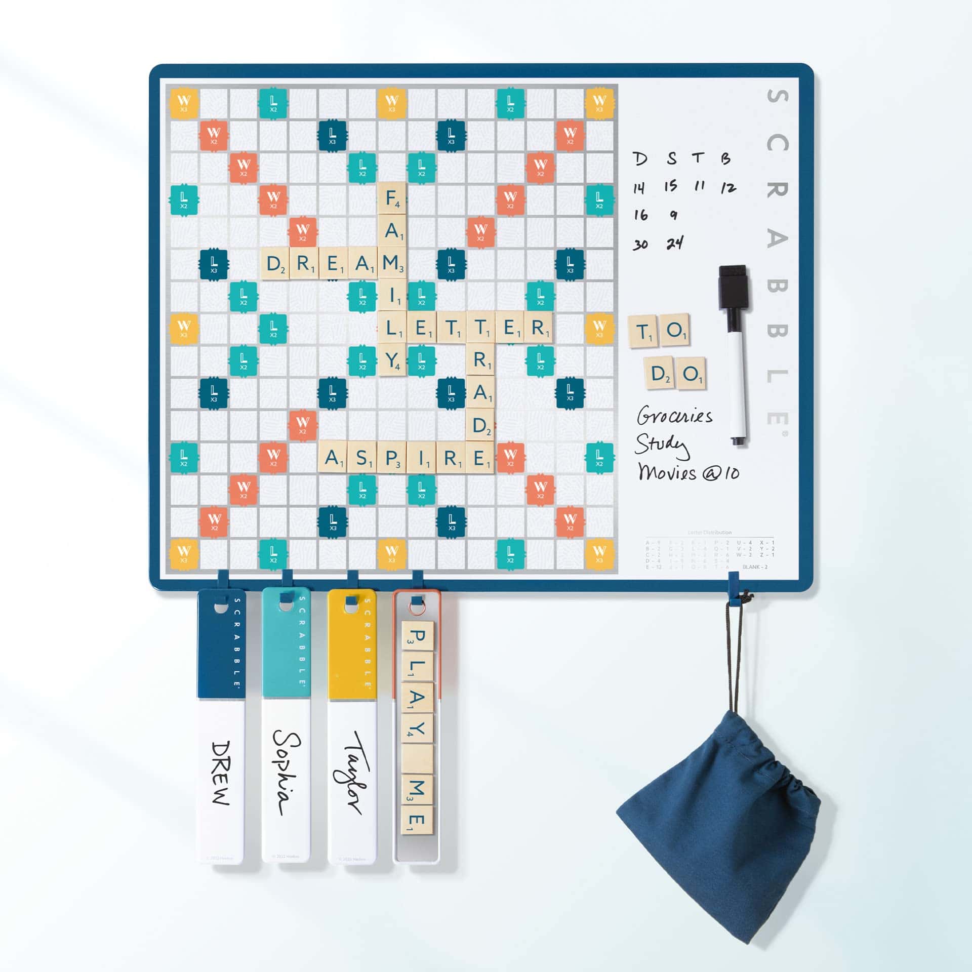 Juego de Scrabble 2 en 1 Edición de Tablero de Mensajes de - Imagen 3
