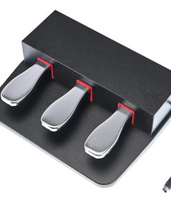 Unidad de Tres Pedales para Piano Digital Compatible con