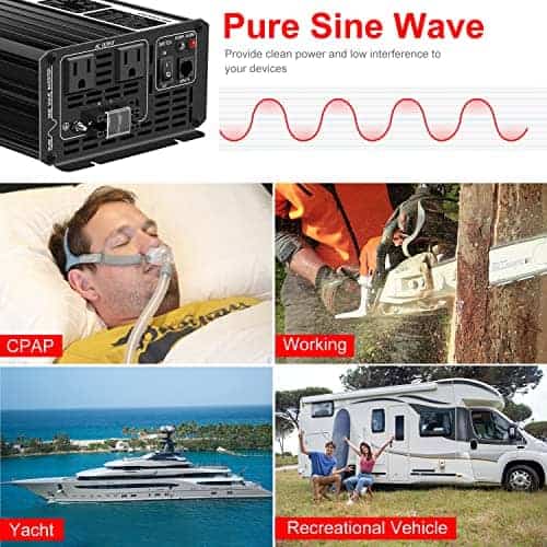 Inversor de Onda Senoidal Pura Xijia 1500W (Potencia Pico - Imagen 5