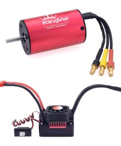 Motor sin escobillas impermeable KingVal 2845 4400KV Eje