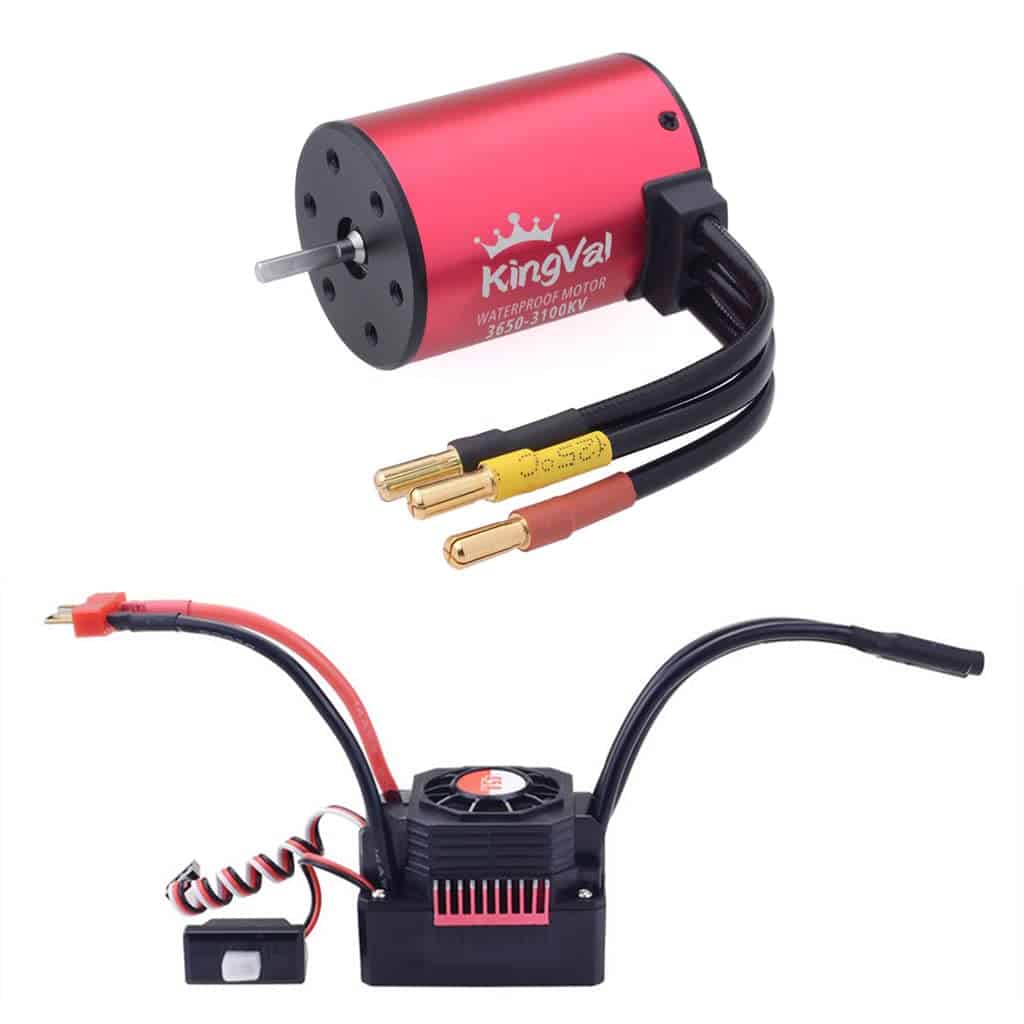 Motor Brushless KingVal de Repuesto 3650 3100KV Eje