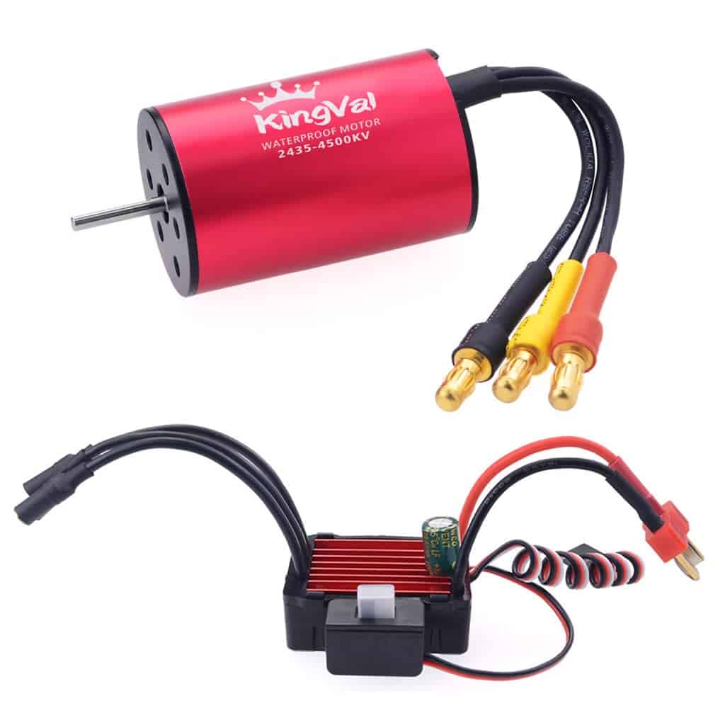 Motor Brushless Impermeable KingVal Replacement 2435 4500KV
