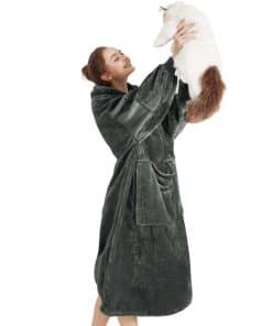 Aemilas Long Wearable Blanket Hoodie - Manta con Capucha de