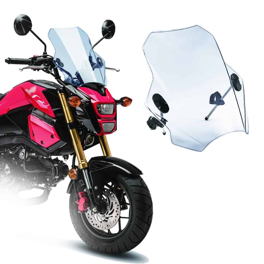 Parabrisas VORILES transparente para motocicleta GROM